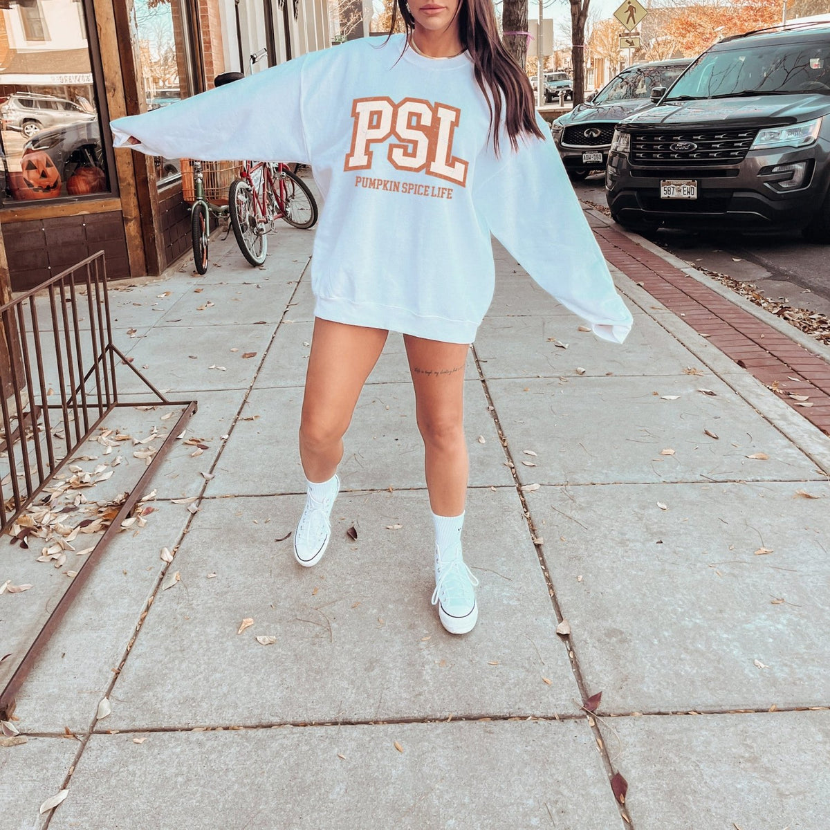 Pumpkin Spice Life Sweatshirts. All SKUs