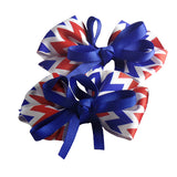 Americana Hair Bows for Girls and Teams - Gifts Are Blue - 2