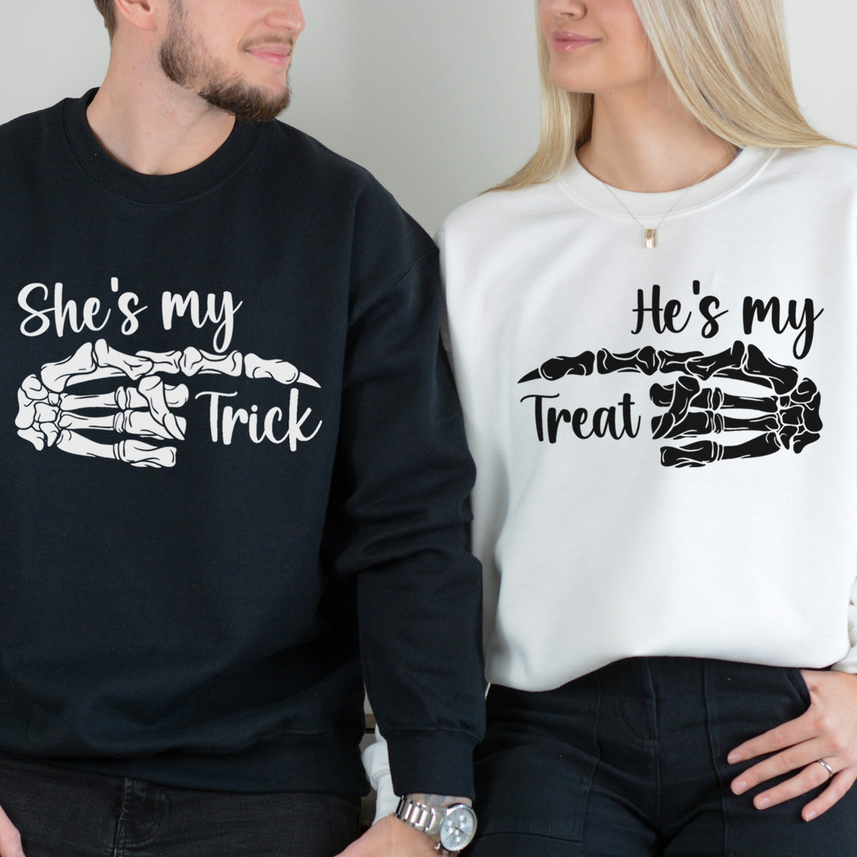Cute for couples who like match outfits, and love halloween. all SKUs