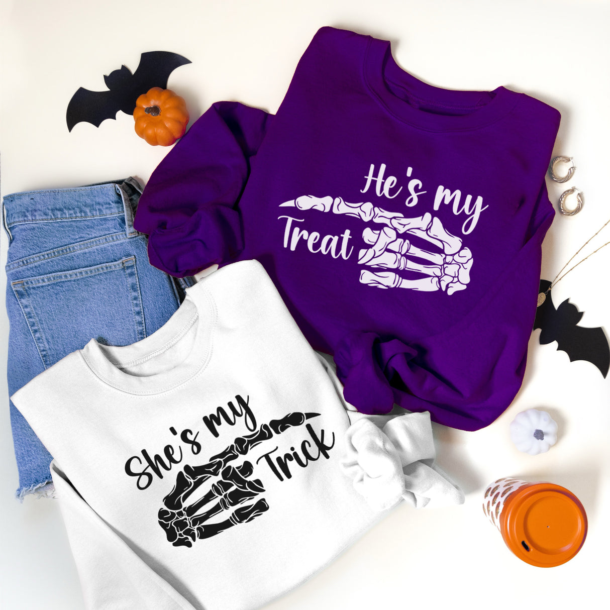 A great Sweatshirt to showcase your Halloween spirit in a wide array of colors and sizes. all SKUs