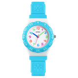 Skmei Little Kids 50M Waterproof Watch, Girls, Main, Light Blue