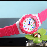 SKMEI Little Kids Waterproof Wristwatch, Rose Pink