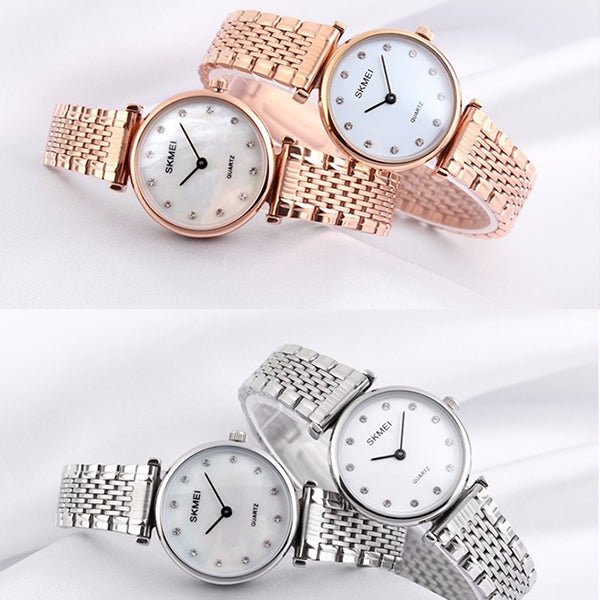SKMEI Womens Elegant Fashion Watch w Rhinestones, selections, all SKUs
