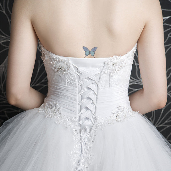 Temporary Something Blue Tattoos - Gifts Are Blue - 4
