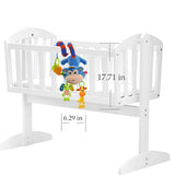Sozzy Plush Baby Toy Hanging Monkey for Crib or Stroller, Measurements
