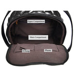 Stylish Plush Backpack with Teddy Bear Charm, Interior, all SKUs