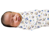 SwaddleMe Cotton Newborn Infant Baby Wrap Sleepsack - Gifts Are Blue - 4