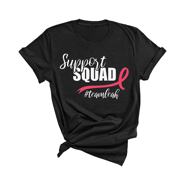 Support Squad Breast Cancer Awareness Month TShirt