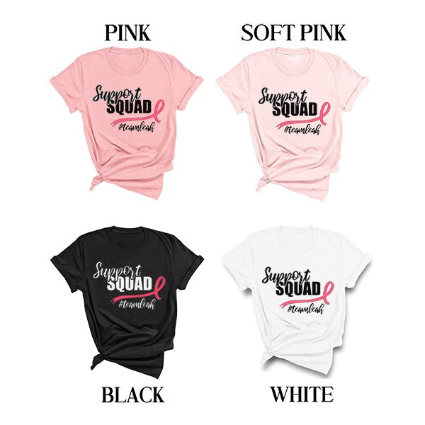 support-squad-breast-cancer-awareness-month-t-shirt-color-options