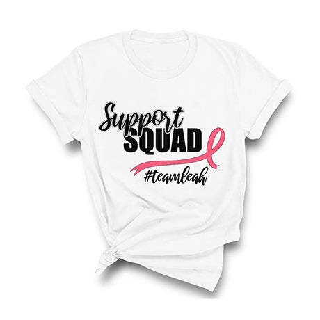 Support Squad Breast Cancer Awareness Month TShirt
