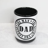The Man The Myth The Legend Coffee Mug Fathers Day Novelty Mugs, Men Coffee Cups, Gifts for Dad - Topview