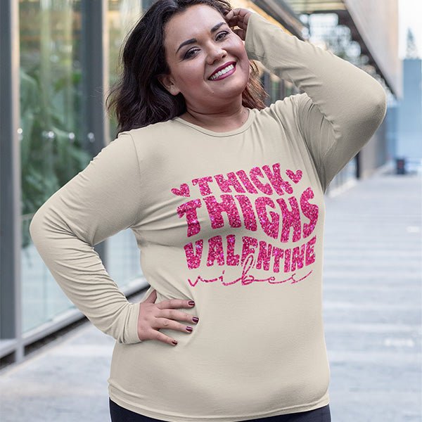 Our Valentines Day tshirts for plus size women are available in XL, 2XL, 3XL, 4XL, 5XL and 6XL in a variety of colors and styles. Choose from crewnecks, v-necks, long sleeve tee, hoodies, tank tops, crop tops, sweatshirts and more.