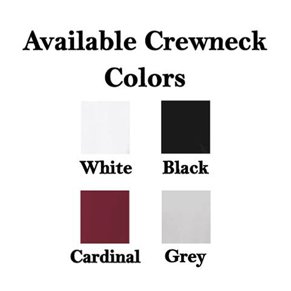 Wolf Pack Groom And Groomsman Bachelor Party T Shirts Crewneck, Bachelor Party Shirts, Groomens Shirts, Groomsmen Tees  - White Wolf Pack Solidgrey