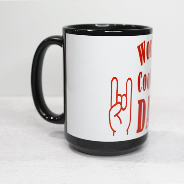 Worlds Coolest Dad Coffee Mug Fathers Day Novelty Mug, Gifts for Dad, Gifts for Grandpa, Fathers Day Coffee Mugs, Coffee Cup - Worlds Coolest Dad Alt