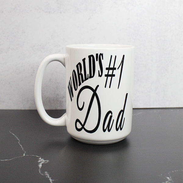 World's Number One Dad Father's Day Coffe Mug