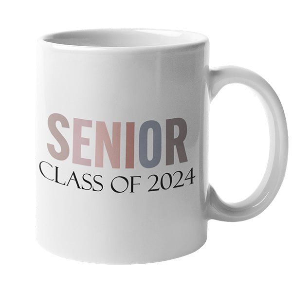 Graduation coffee mug, class of 2024. All SKUs.