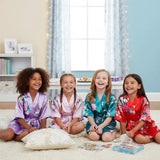 Girls Robes, Floral, Sizes 2T-14, Flower Girl Robes, Spa Party