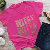 Personalized Wifey Sweatshirts, Crewnecks, Hoodies and TankTops for Bride - Great for Honeymoon, Date Nights & More