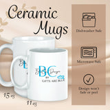 Personalized Mr and Mrs Coffee Cups for Engagement Gifts, Custom Matching Couples Mug Set