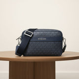 Kenly Large Logo Crossbody Bag, Michael Kors, Navy Blue/Admiral