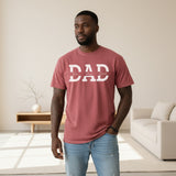 Comfort Colors Custom Dad Shirt with Kids Names, Personalized Gifts for Him