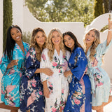 White Kimono Womens Robe