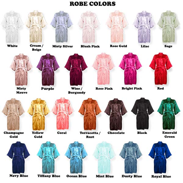 Infinity Template Personalized Robes - Custom Robes for Women & Girls - Sizes 3T-6XL
