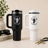 Custom Logo 40oz Tumblers - Am's Angels - Gifts Are Blue