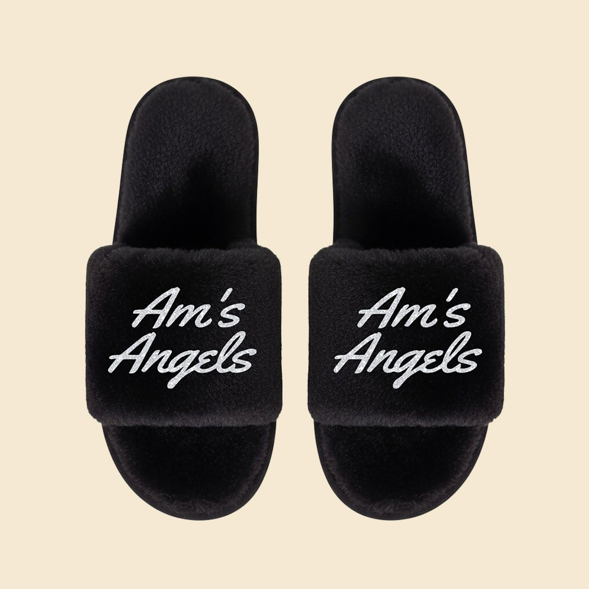 Fluffy Slides - Am's Angels - Text Only - Gifts Are Blue