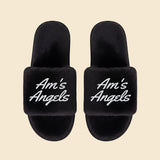 Fluffy Slides - Am's Angels - Text Only - Gifts Are Blue