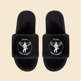 Fluffy Slides - Am's Angels - Logo - Gifts Are Blue
