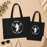 Custom Canvas Tote - Am's Angels - Gifts Are Blue