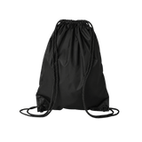 Custom Black Drawstring Bags - Am's Angels - Gifts Are Blue