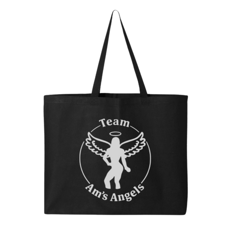 Custom Canvas Tote - Am's Angels - Gifts Are Blue