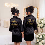 Classic Princess Quince Robe Personalized, Quinceanera Gift