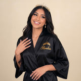 Classic Princess Quince Robe Personalized, Quinceanera Gift