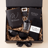 Standard Personalized Groomsmen Gift Box - Gifts Are Blue