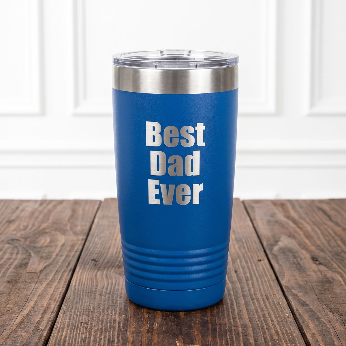 Best Dad Ever Engraved 20oz Polar Camel Tumbler with Gift Box