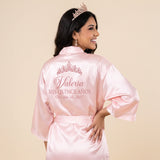 Classic Princess Quince Robe Personalized, Quinceanera Gift