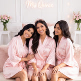 Classic Princess Quince Robe Personalized, Quinceanera Gift