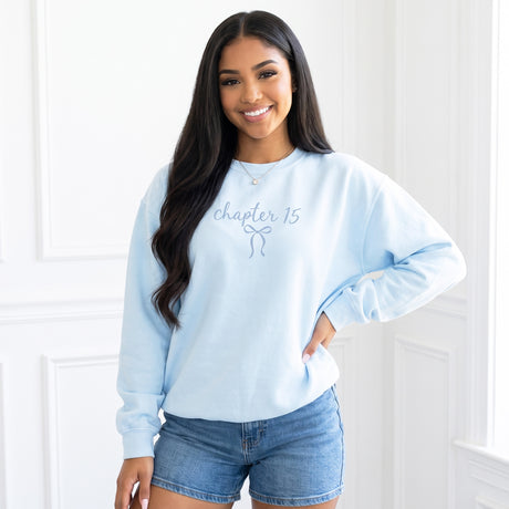 Chapter 15 Coquette Comfort Colors Sweatshirt