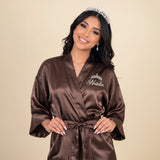 Classic Princess Quince Robe Personalized, Quinceanera Gift