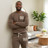 Comfort Colors Pocket Dad Est Loungewear Set, Personalized Gifts for Him
