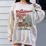 Christmas Movies and Chill Sweatshirt - Christmas Sweatshirt - Sizes S to 5XL