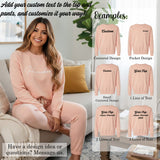 Custom Loungewear Set for Women, Men, Teens & Wedding Party