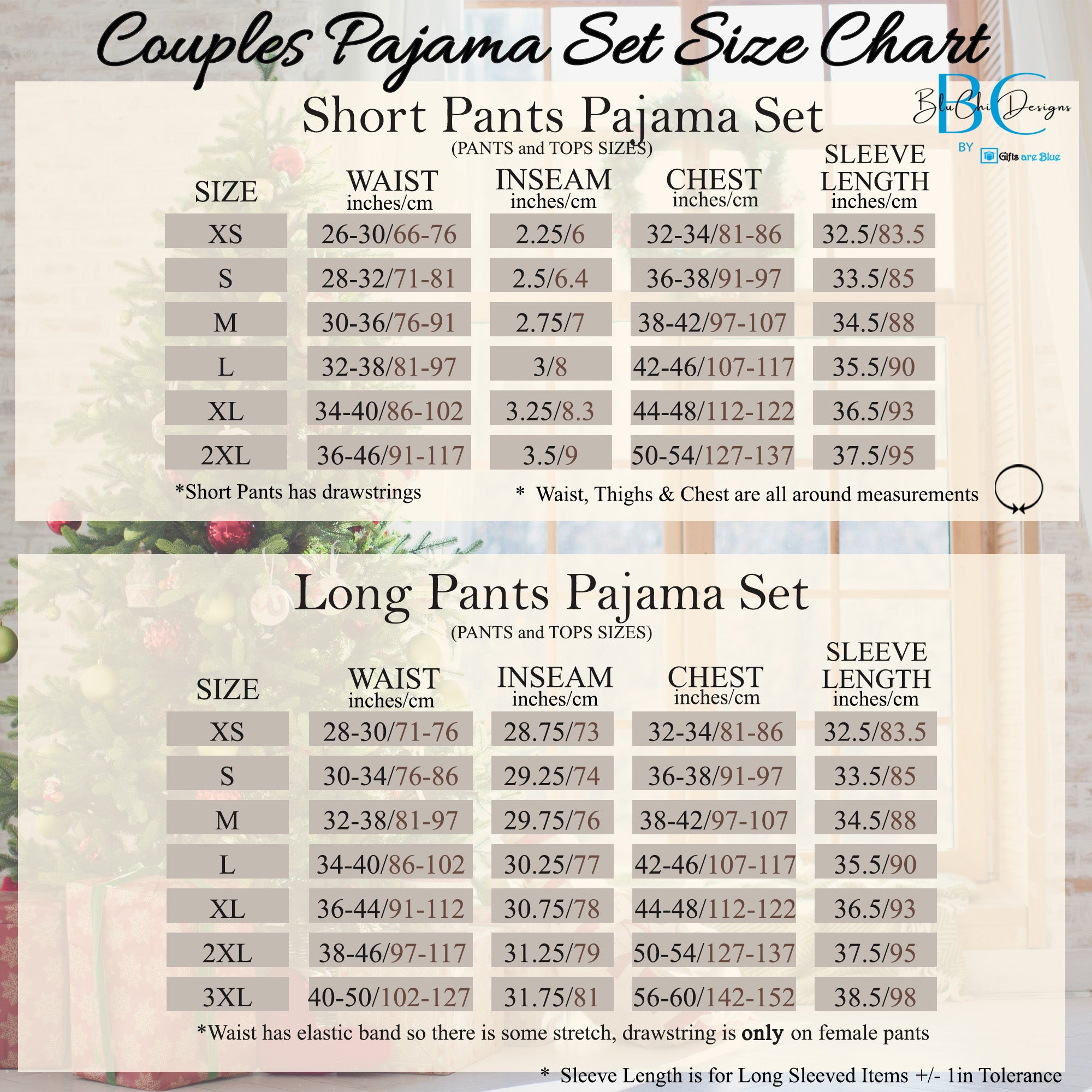 Matching Mr and Mrs Christmas Pajama Set with Buffalo Print Pants - Couples PJs Santa Hat