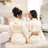 Classic Princess Quince Robe Personalized, Quinceanera Gift