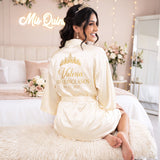 Classic Princess Quince Robe Personalized, Quinceanera Gift