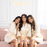 Classic Princess Quince Robe Personalized, Quinceanera Gift