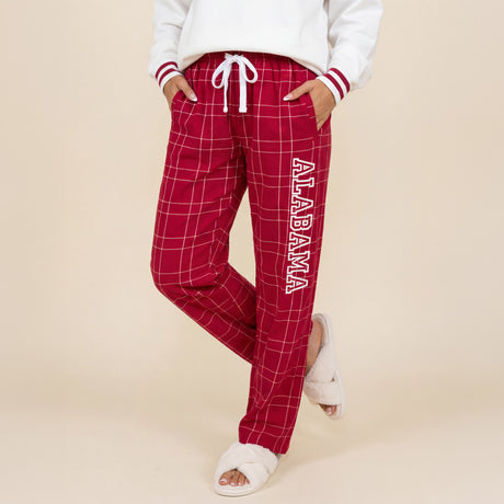Custom College Pajama Pants for Women, Personalized PJ Pants for College Students